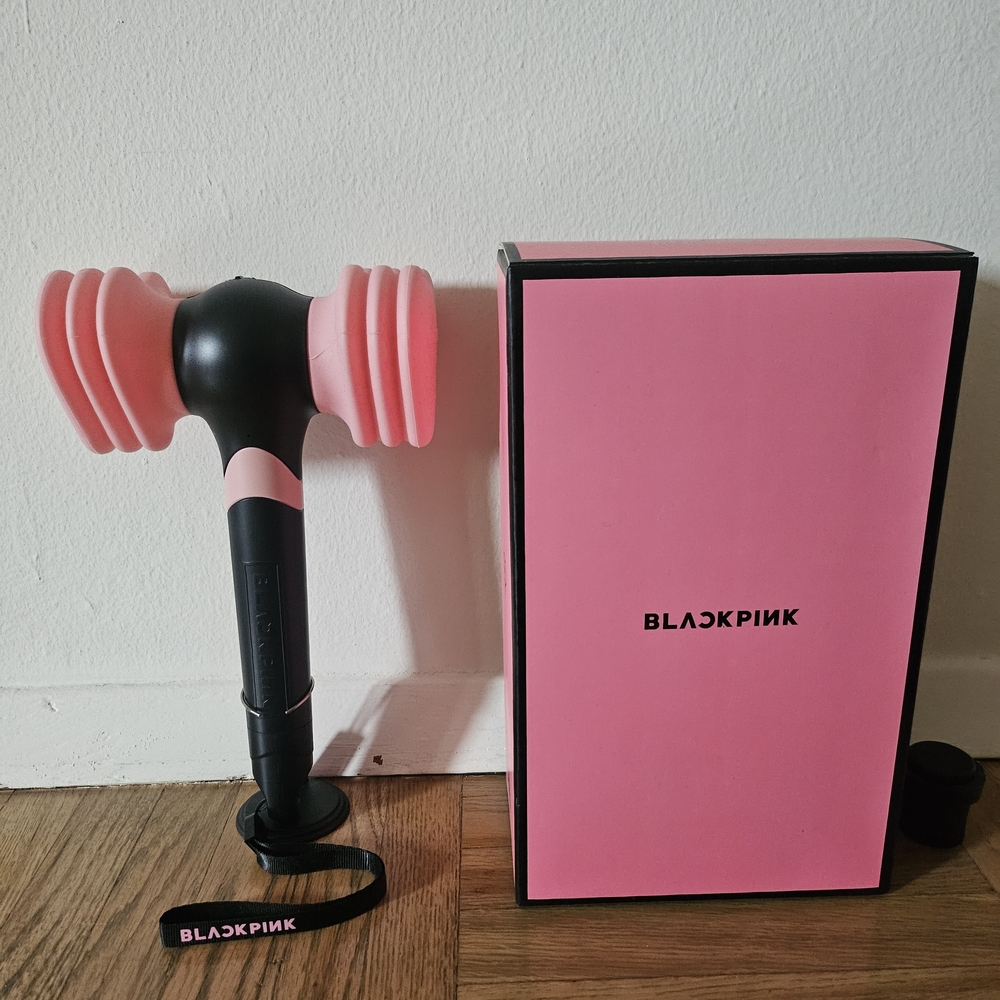 BLACKPINK OFFICAL V2 KPOP LIGHT STICK HAMMER YG With Bluetooth
